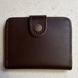 Portland Leather Mini Bifold Genuine Leather Wallet